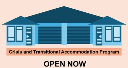 Crisis and Transitional Accommodation Program open now