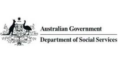 Australian Government cress Department od Social Services logo